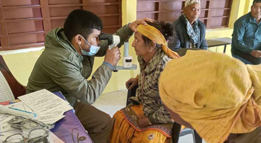 आँखा देख्न पाउने खुसीले दङ्ग काछबासी