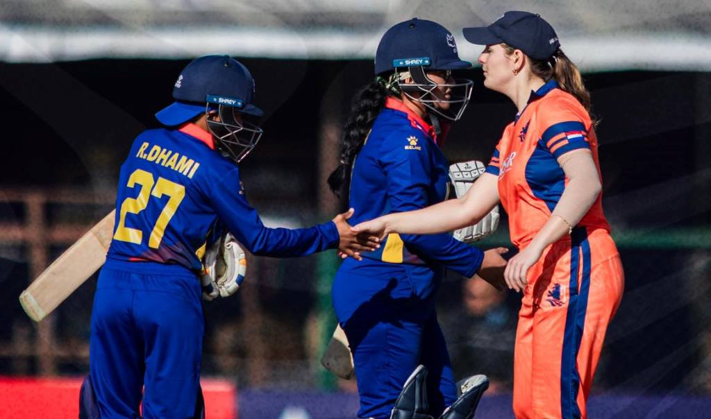 महिला अन्तर्राष्ट्रिय क्रिकेट : नेपालको तेस्रो हार