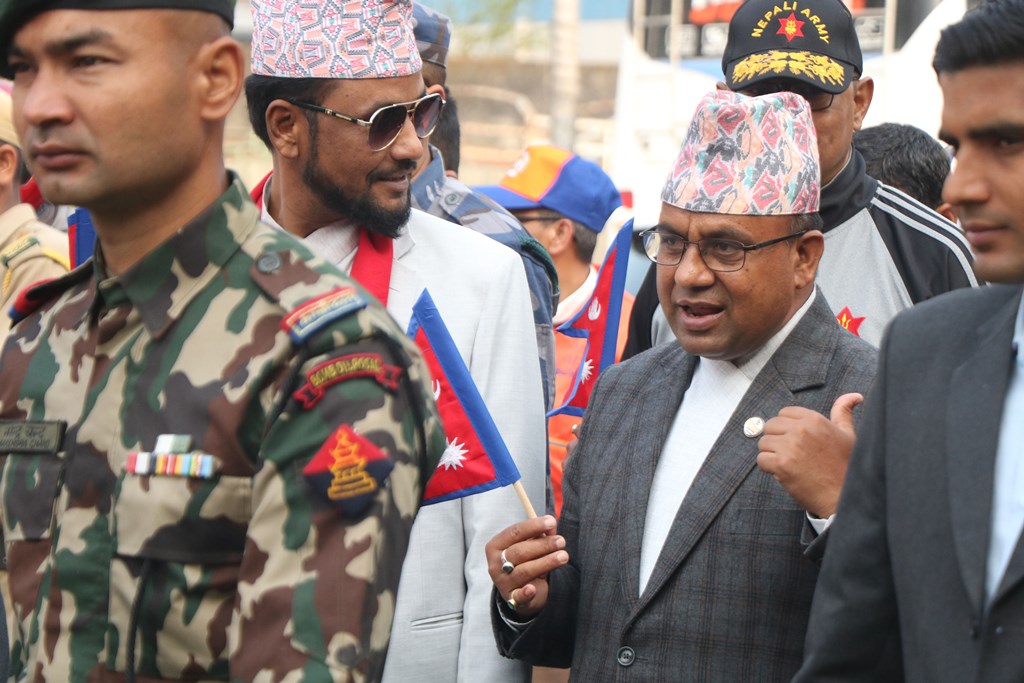 पशुपति क्षेत्रमा शोभायात्रा