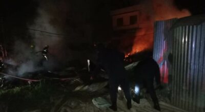 स्यूचाटारमा आगलागी