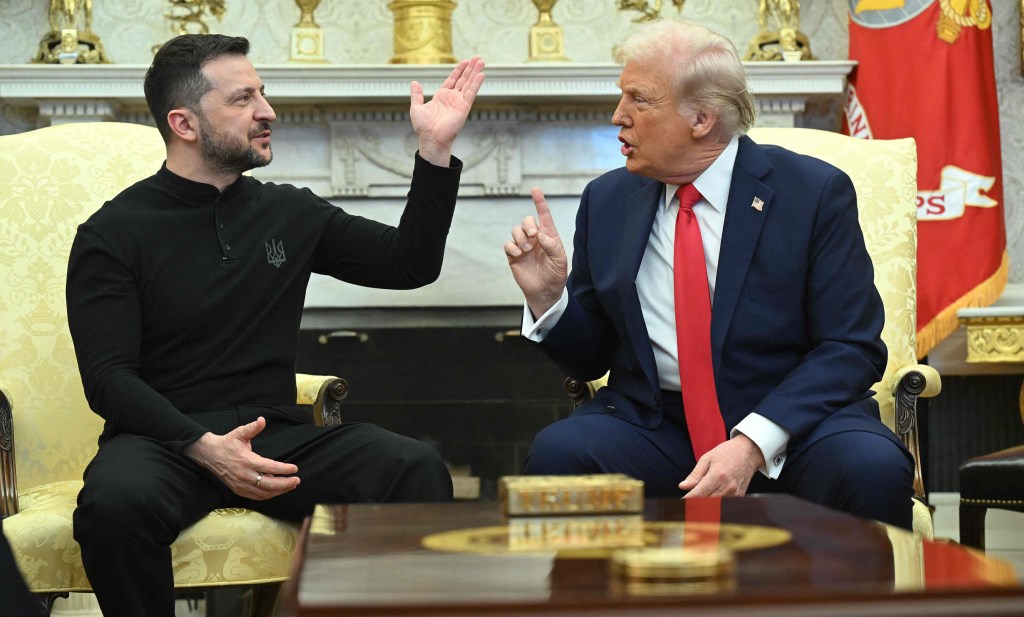 ट्रम्प र जेलेन्स्कीबीचको वार्तामा चर्काचर्की
