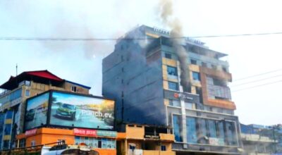 इटहरीको सेन्टर प्लाजामा भीषण आगलागी