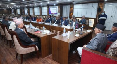 सर्वदलीय बैठक