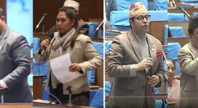 संसदमा हंगामा