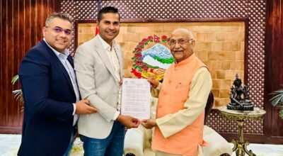 प्रधानमन्त्रीसँग एनआरएनए अष्ट्रेलियाका अध्यक्ष पोख्रेलको भेटघाट