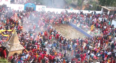 मातातीर्थमा भक्तजनहरु