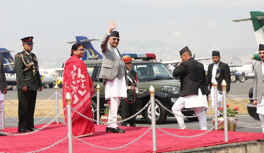 प्रधानमन्त्रीको थाइल्याण्ड भ्रमण