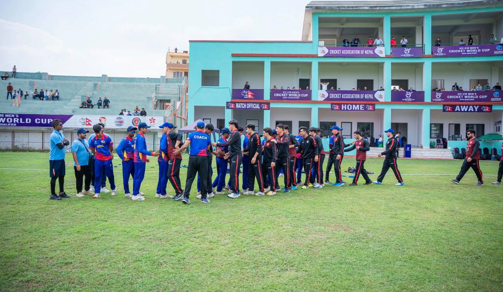 वर्षा बाधक बनेपछि नेपाल विश्वकपका लागि छनोट भएन