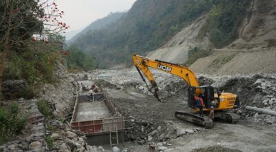 ग्याबियन पर्खाल निर्माण