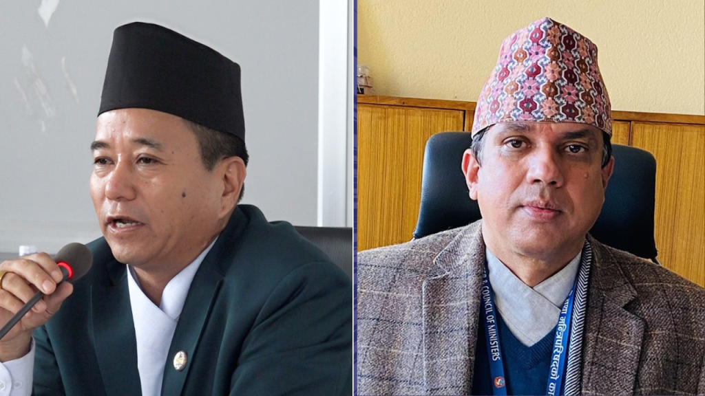 पूर्णबहादुर तामाङ र सुरेश आचार्य