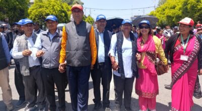 शिक्षक महासंघको टोली