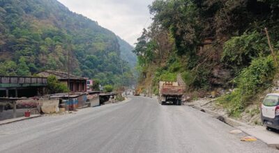 कालीगण्डकी करिडोर : राहुघाट–तातोपानी १४ किलोमिटर कालोपत्र