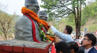 दासढुङ्गामा मदन–आश्रित स्मृतिसभा