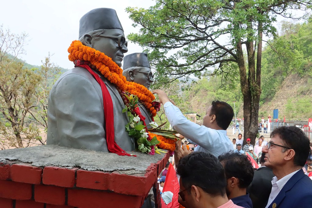 दासढुङ्गामा मदन–आश्रित स्मृतिसभा