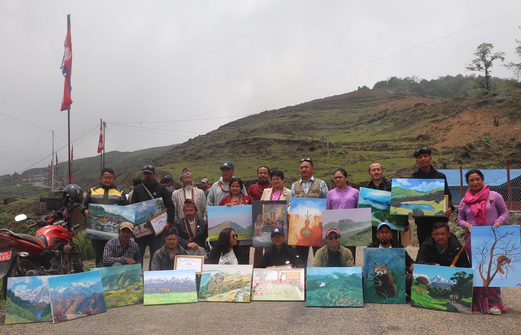 चित्रकलाबाट मुन्दुम पदमार्गको प्रवर्द्धन