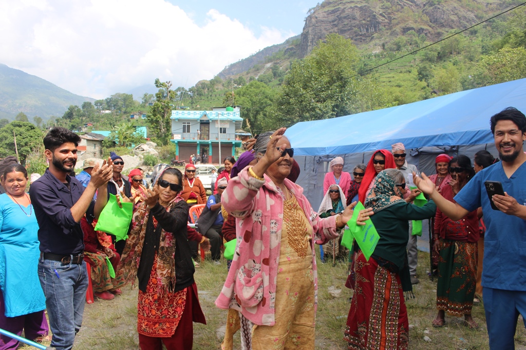 मोतियाबिन्दुको उपचार