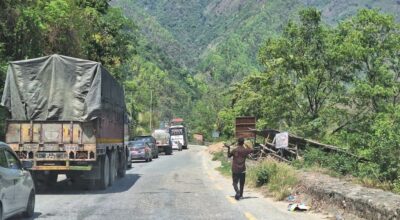 नारायणगढ–मुग्लिन सडक दुईतर्फी खुला