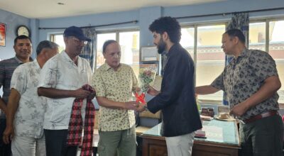 प्रधानमन्त्री ओलीले दिए ‘म्यान अफ द वर्ल्ड’ दुलाललाई शुभकामना