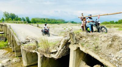 अझै बनेन दुई वर्षअघि भासिएको बिरिङको पुल