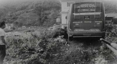 मकवानपुरमा बसको ठक्कर