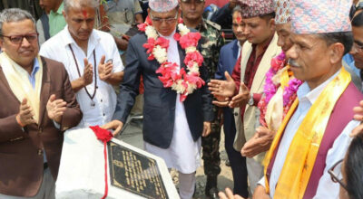 ३१ वर्षपछि महुरे–फोक्सिङटार सडक कालोपत्र हुँदै