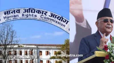 उत्तेजनापूर्ण अभिव्यक्ति नदिन प्रधानमन्त्री ओलीलाई आयोगको चेतावनी