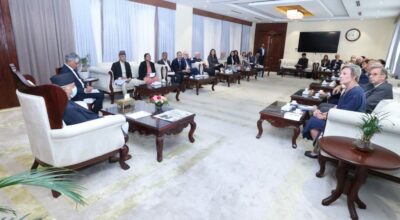 प्रधानमन्त्रीसँग युरोपियन युनियनका राजदूतहरूको शिष्टाचार भेट