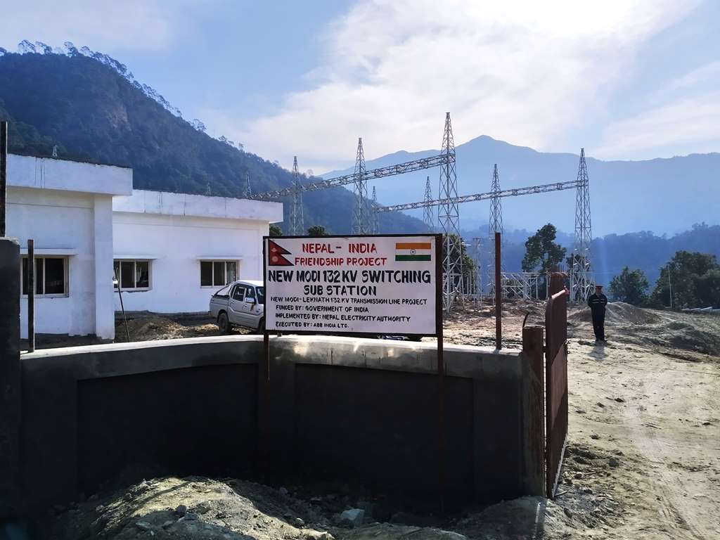 तल्लो मोदी–नयाँ मोदी प्रसारण लाइन