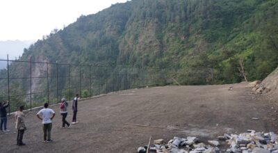 म्याग्दीको पाउद्वारमा खेलमैदान निर्माण