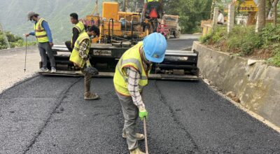 रिडी–तम्घास सडक कालोपत्र