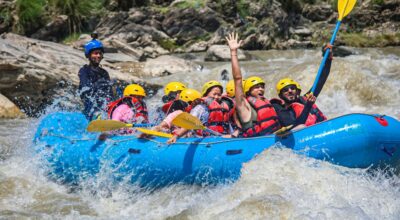 गर्मी छल्न त्रिशूलीमा र्‍याफ्टिङ