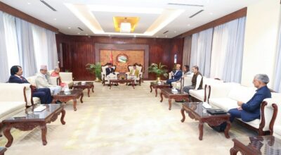 बालुवाटारमा सत्ता साझेदार दलहरुको बैठक