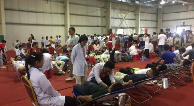 यहाँ आयोजना गरिएको रक्तदान महोत्सवमा एक हजार ७१७ जनाले रक्तदान गरेका छन् । ब्लड डोनर्स सोसाइटी नेपाल चितवन शाखाद्वारा शनिबार आयोजित सो महोत्सवमा जिल्ला