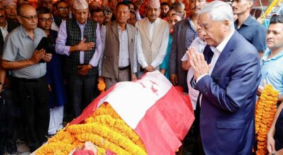 नेता शास्त्रीको निधनमा कांग्रेसले तीनदिन शोक मनाउने