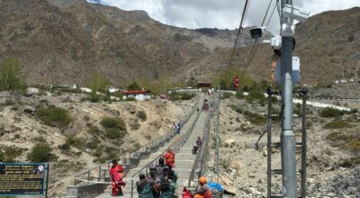 मुक्तिनाथधाममा पदमार्ग निर्माण