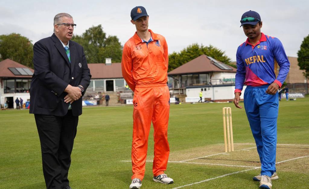 नेदरल्यान्डसविरुद्धको खेलमा नेपालले टस जित्यो