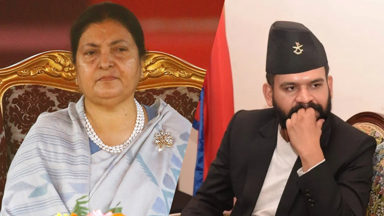 विद्या भण्डारी र बालेन शाह