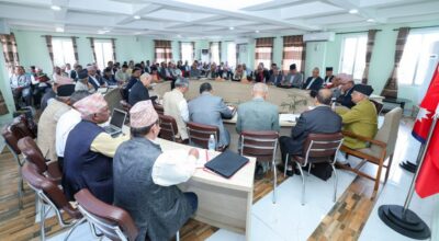 एमाले पोलिटब्युरो बैठक