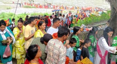 साउनको सोमबार देवघाटमा ३५ हजार भक्तजनको आगमन