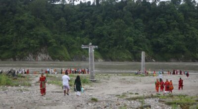 देवघाटमा साउने मेला, भक्तजनको भीड