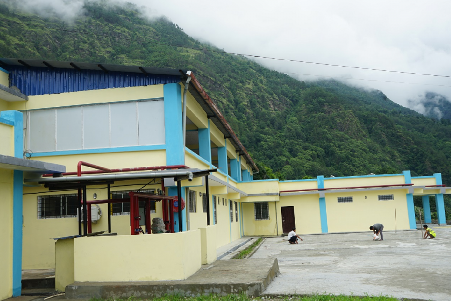 अस्पताल भवन निर्माण