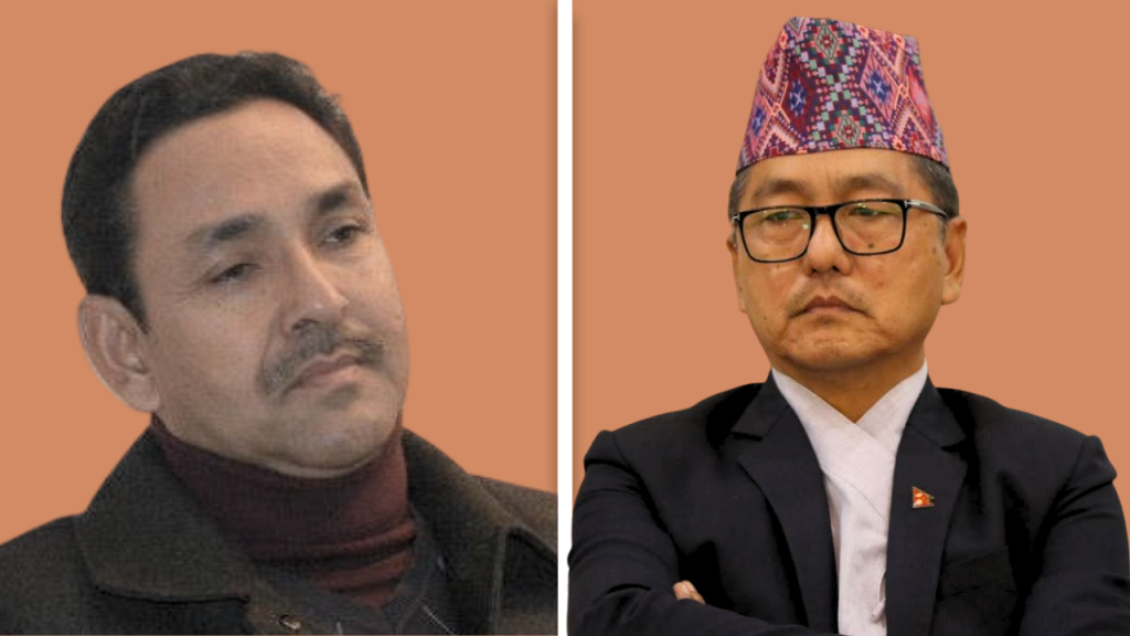 राजेन्द्र लिङ्देन र मुकुन्दश्याम गिरी