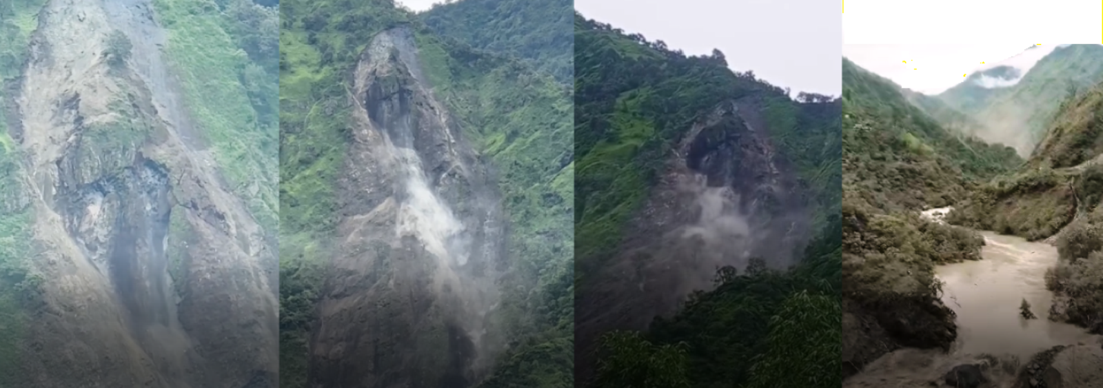 म्याग्दीमा पहिरोमा पुरिएर बाबुको मृत्यु, छोरा बेपत्ता