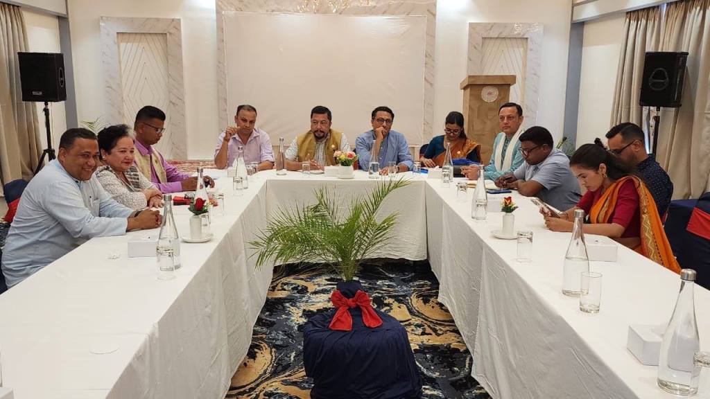 राष्ट्रिय स्वतन्त्र पार्टी संसदीय दलको बैठक