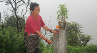 बल्थलीका दुई बस्तीमा पुनः खानेपानी उपलब्ध