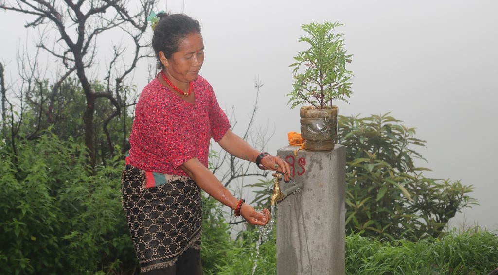 बल्थलीका दुई बस्तीमा पुनः खानेपानी उपलब्ध