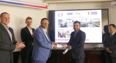 राष्ट्रिय वाणिज्य बैंक लिमिटेडद्वारा ऊर्जा-कुशल उद्योगहरूलाई पहिलो चरणको वित्तीय अनुदान वितरण