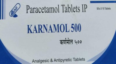 पारासिटामोलको प्रयोग
