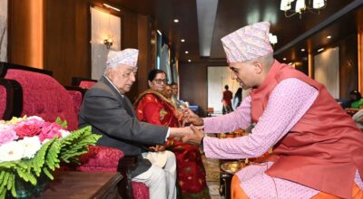 राष्ट्रपति पौडेलबाट रक्षाबन्धन ग्रहण