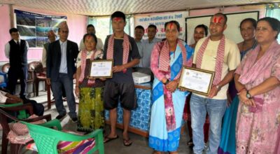 बागलुङमा रोपाइँ